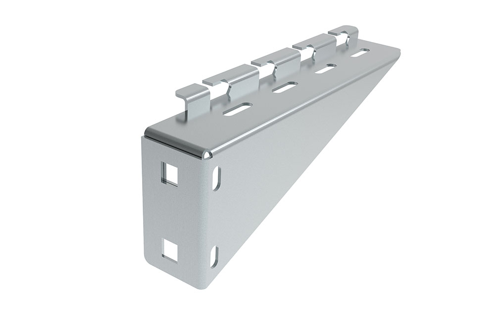 Soporte de Valdinox para fijación de las bandejas portacables 